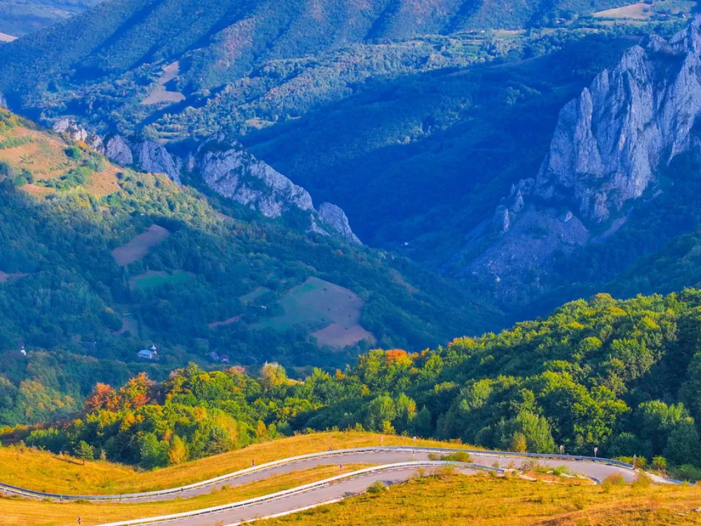 The Transapuseana takes you through bucolic hills and the long-forgotten villages of the Apuseni Mountains.