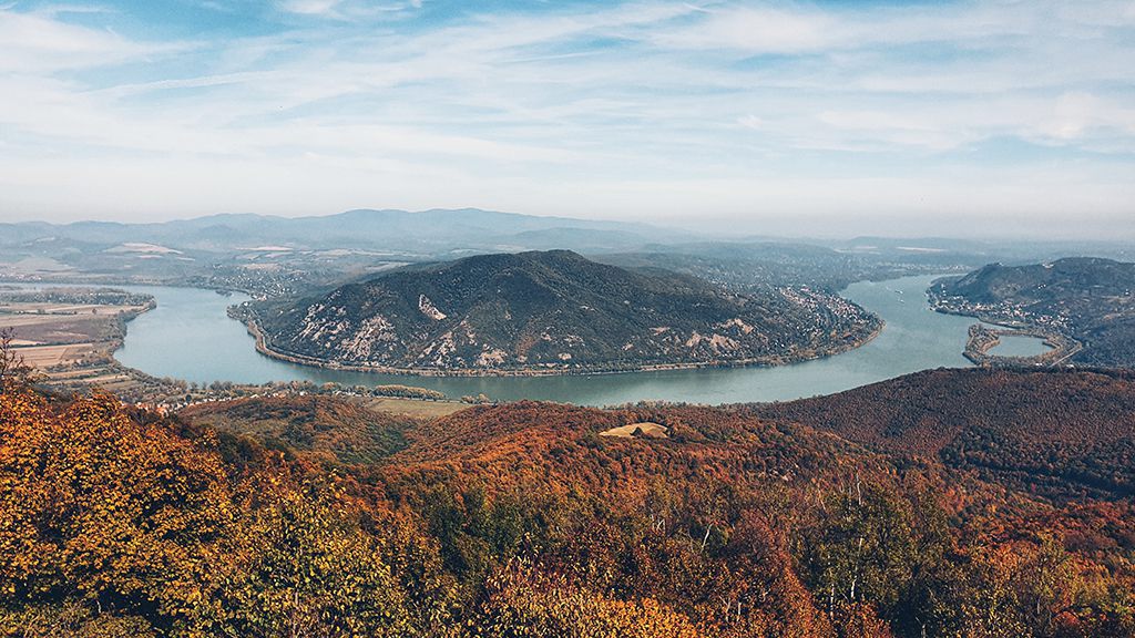 The Danube Bend is the most spectacular part of the Eurovelo 6.